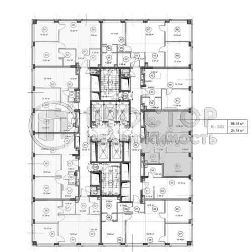 2-комнатная квартира, 56 м² - фото 5