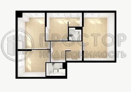 3-комнатная квартира, 85.5 м² - фото 15