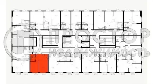 1-комнатная квартира, 35.9 м² - фото 6