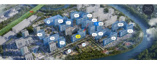 1-комнатная квартира, 37.59 м² - фото 2