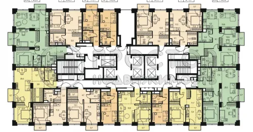 2-комнатная квартира, 54 м² - фото 6