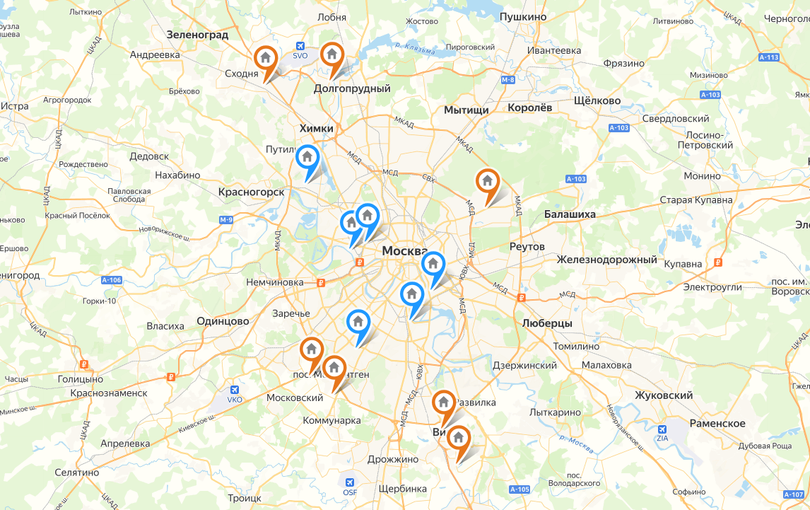 Специальные предложения со скидкой 7-10% для наших клиентов в новостройках Москвы и Московской области